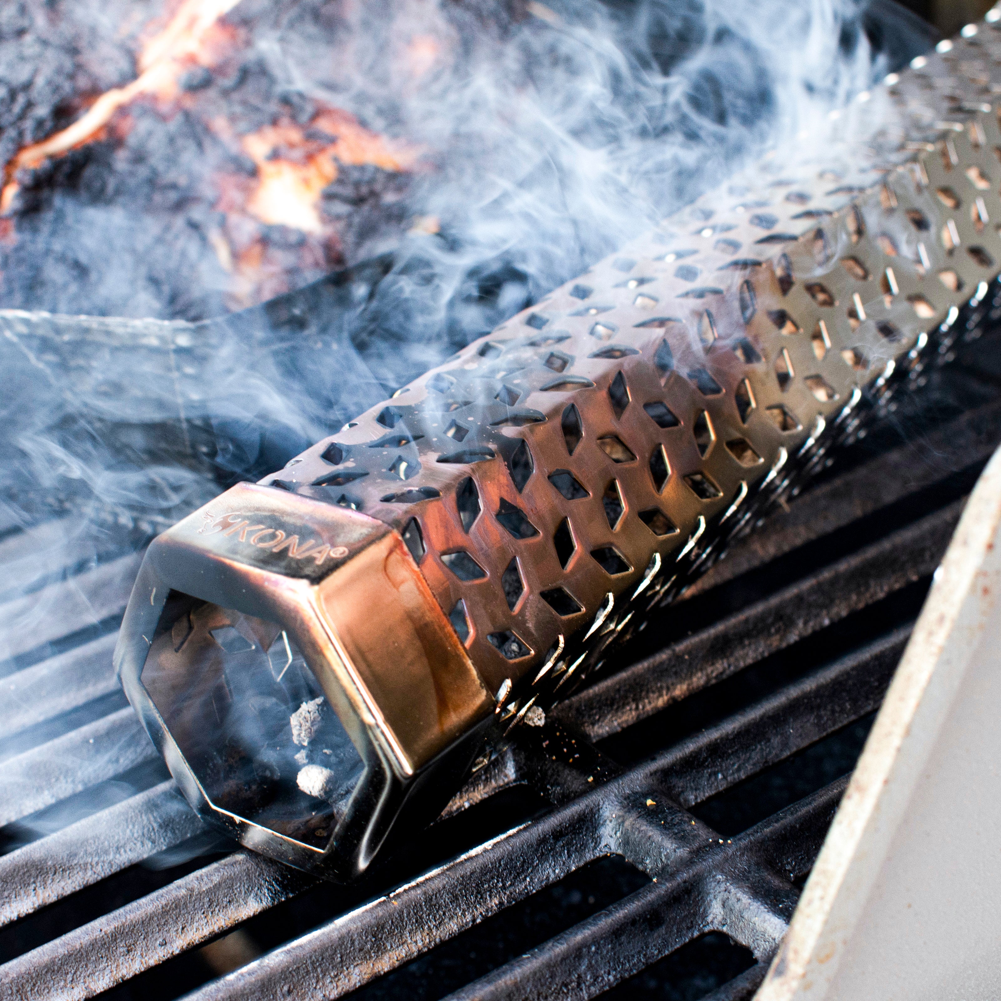 Wood Smoker Tube + 1 lb Premium Wood Smoker Pellets