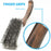 Wood Grain 360° Clean Grill Brush by Kona®, 18"