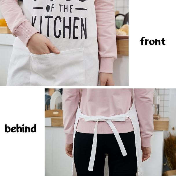 Aprons - Couples Cooking Apron Set => Love His Beard / I Love Her Butt