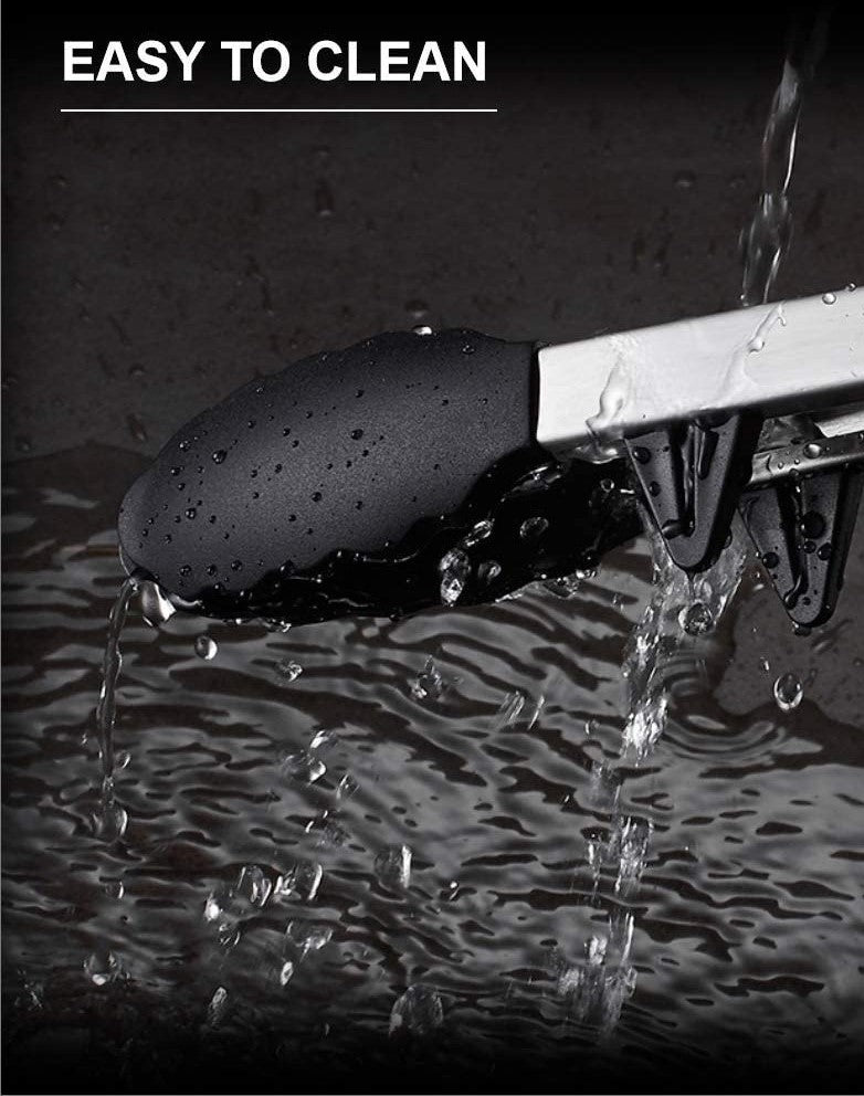 Silicone Grill Tongs Set - 17" & 15"