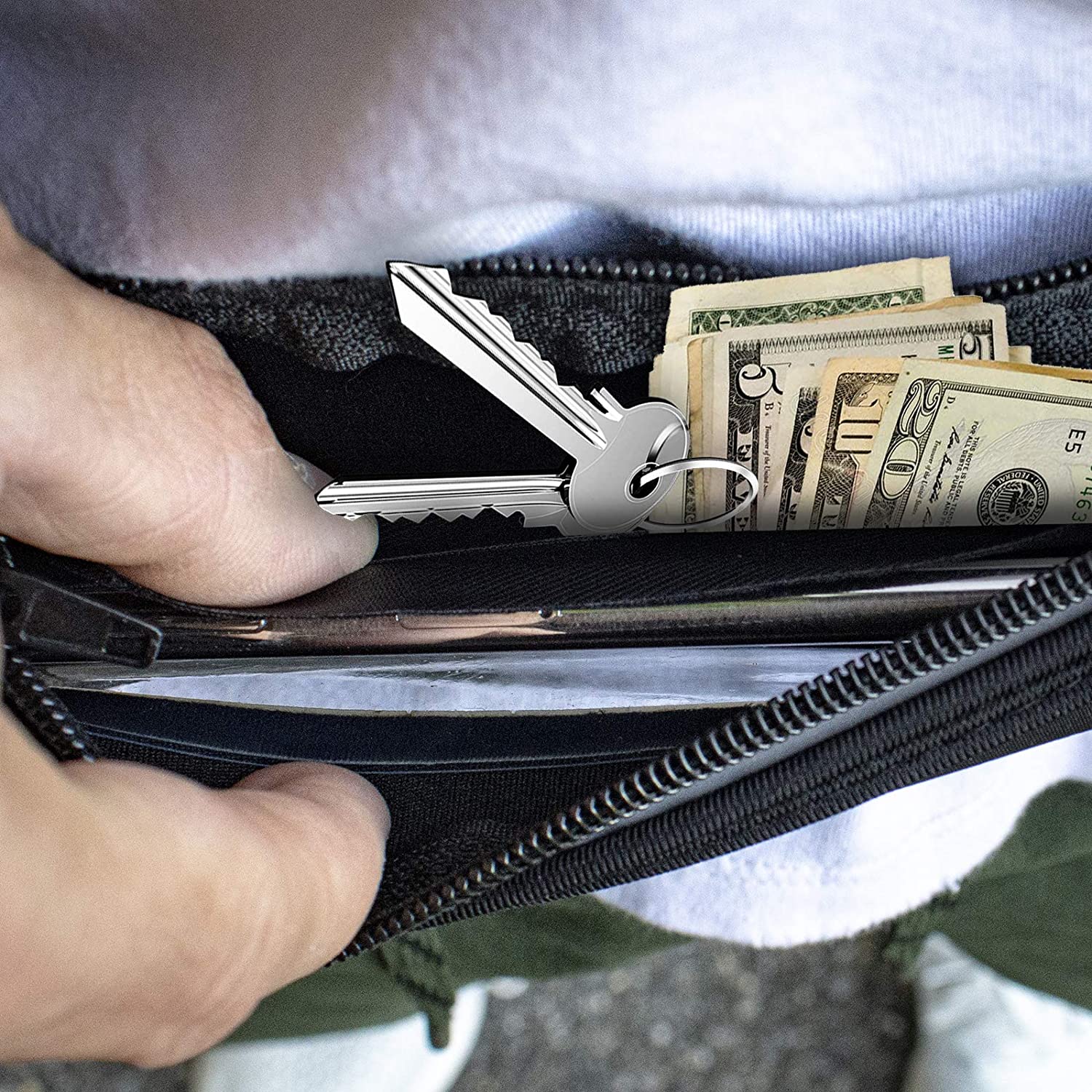 Comfort Stretch Running Belt & Water Bottle Holders