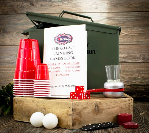 Drinking Games - Be The G.O.A.T. Party Game Gift Set