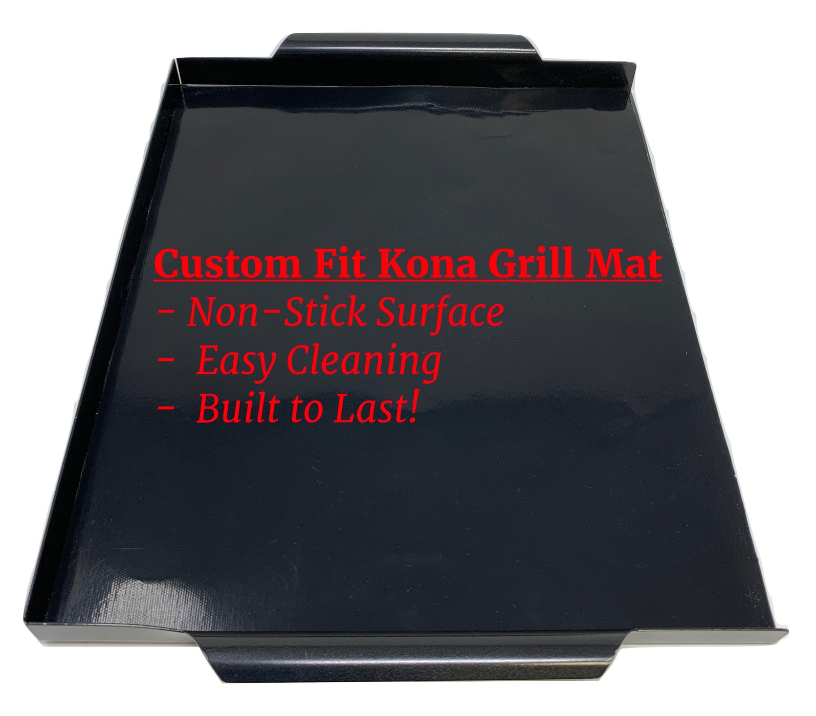 Kona Best Grill Tray with Custom Fit Best Grill Mat The Ultimate Non