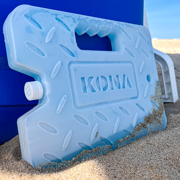 Kona XXL Large Cooler Ice Packs - 2 lb Reusable Long Lasting Ice Pack (-5  C) Space-Saving Slim Ice Packs|Dry Ice Packs, Freezer Packs & Reusable Ice