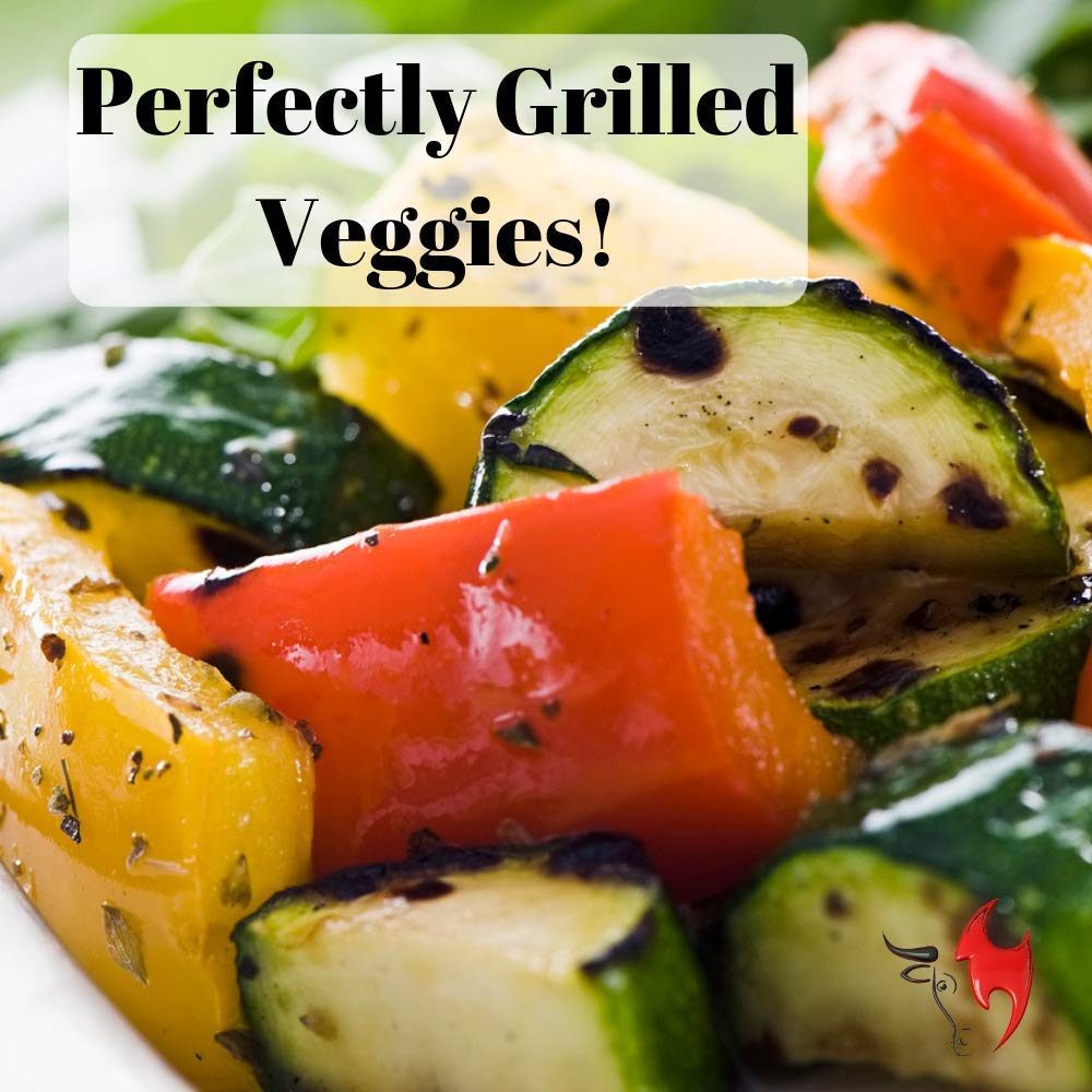 Grill Tray with Handles - Low Stick 16" x 12"