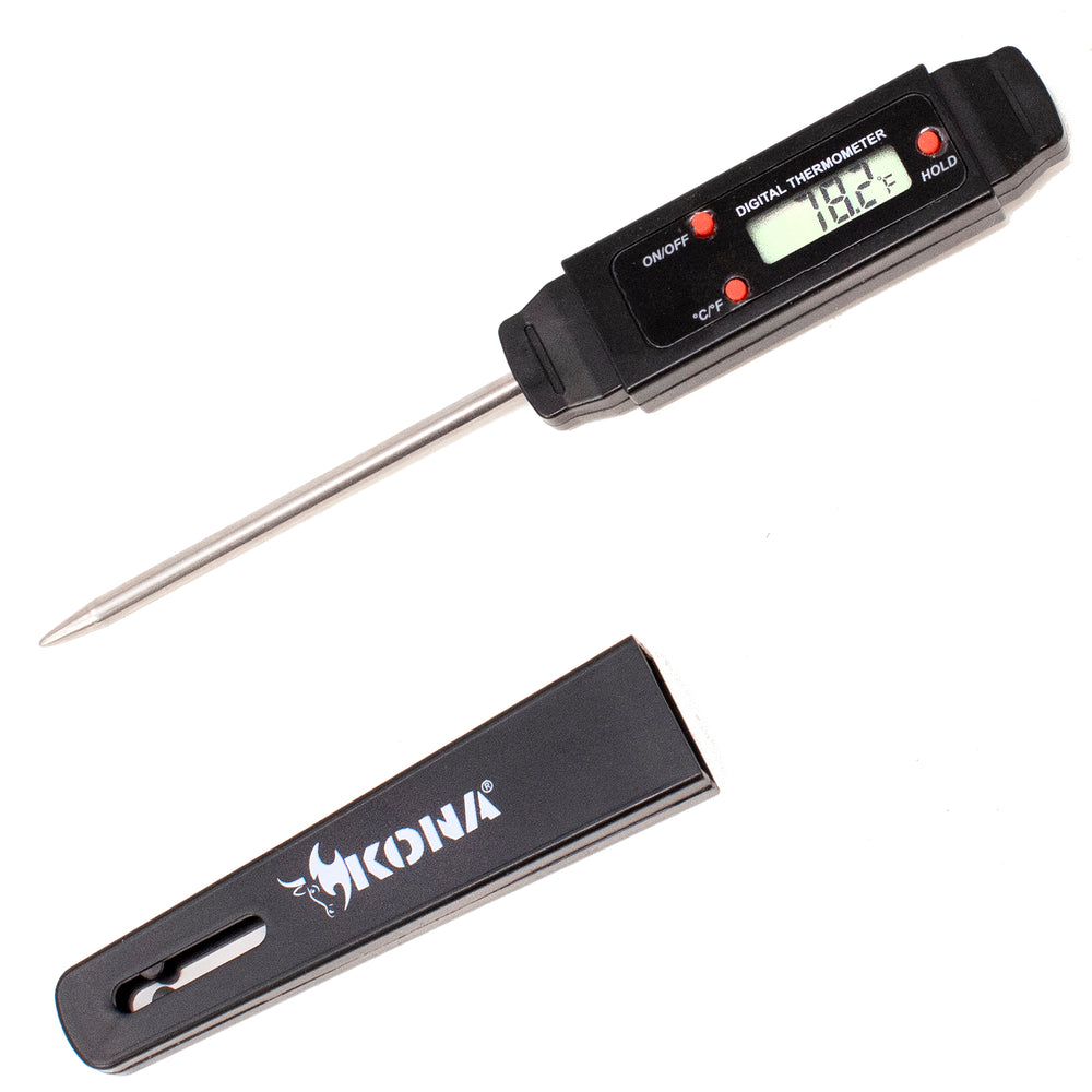 Portable Analog Pencil Meat Thermometer Professional Calibration With Pen  Case