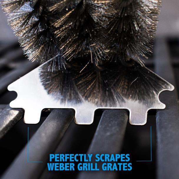 360 Clean Bristle Grill Brush - Speed Scraper