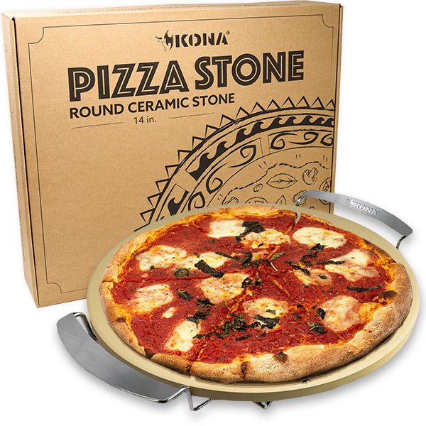 OPEN BOX Kona Round Cordierite Pizza Stone - 14"