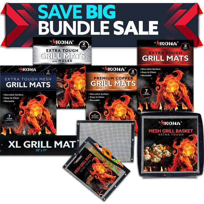 Grill Mats Super Bundle - Every Grill Mat Type Available At A Huge Discount