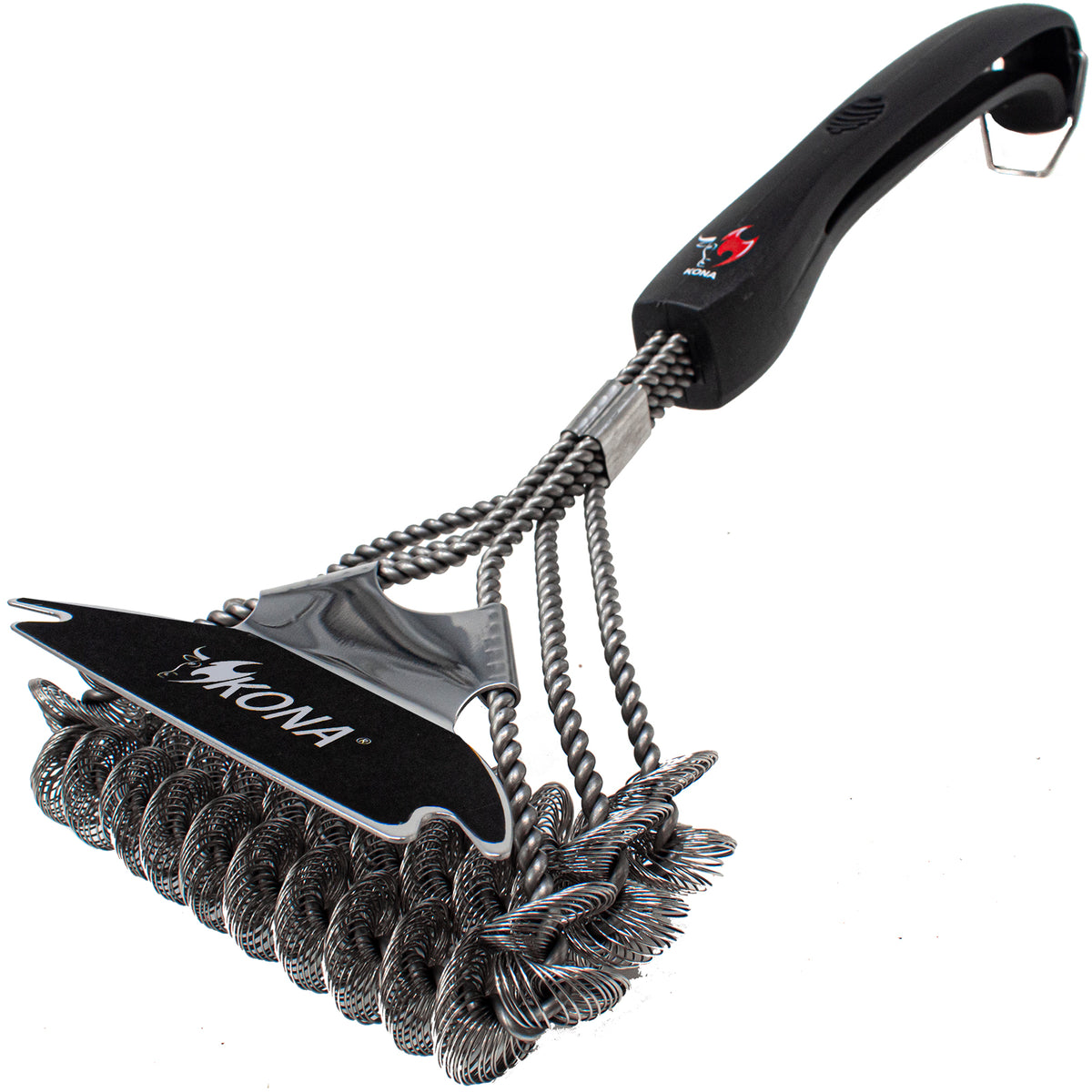Bristle Free Grill Brush, Safe, BBQ Cleaner