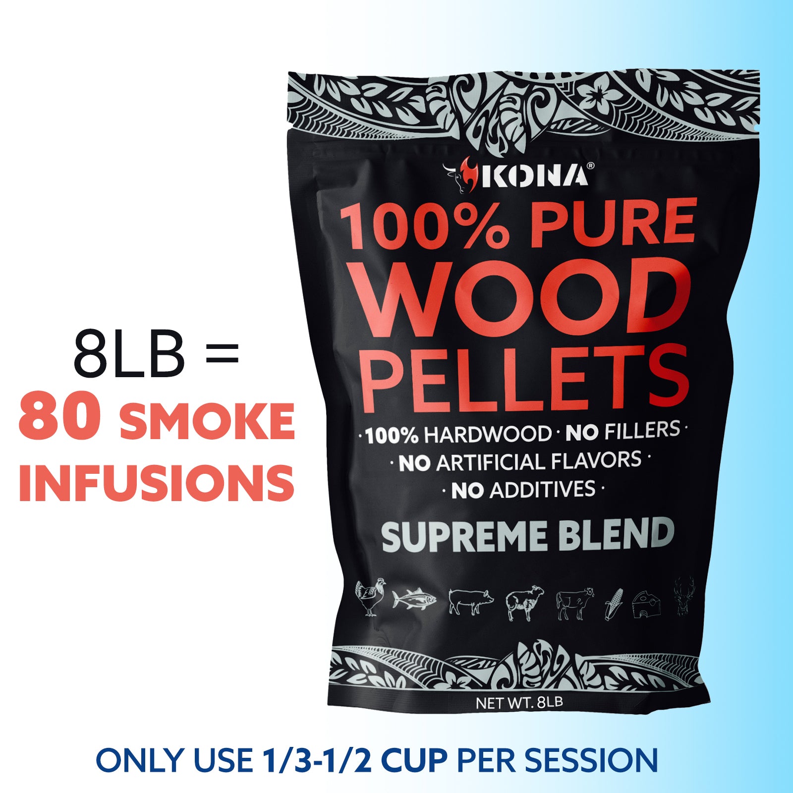 Supreme Blend Wood Smoker Pellets