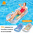 59" Inflatable Pool Float w/ Headrest, Armrest, Cup Holder - Free Shipping