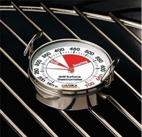 Kona Grill Surface Thermometer - for Grill Mats & Grill Grates