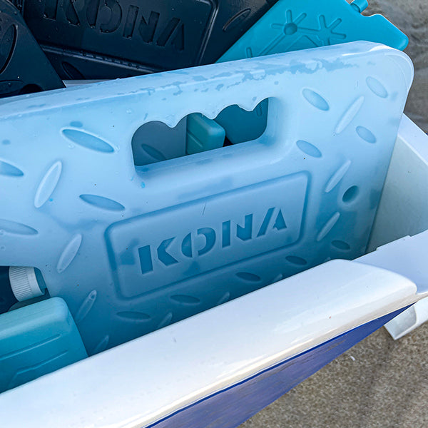 Kona XL 4 lb. Blue Ice Pack for Coolers - Extreme Long Lasting (-5C) G