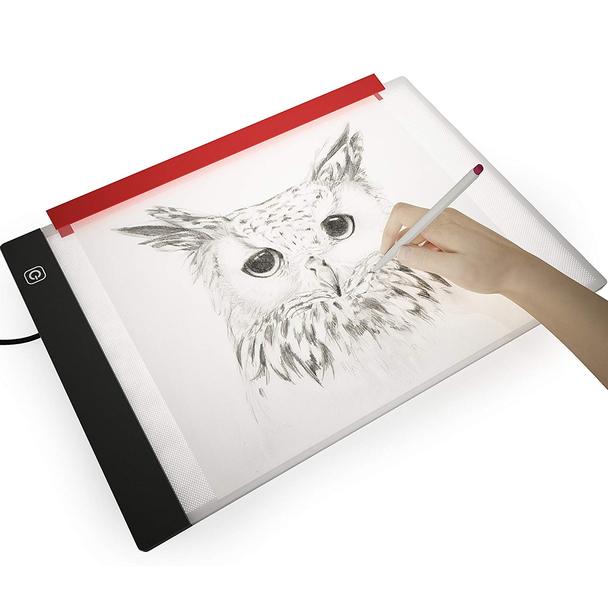 OPEN BOX Light Box for Tracing - A4 13x9 inch