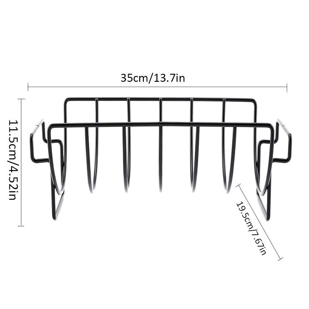 Non-Stick BBQ Rib Rack - Easy To Clean
