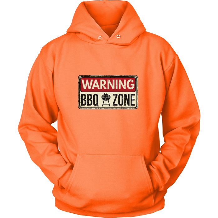 Unisex BBQ Zone Fleece Hoodie