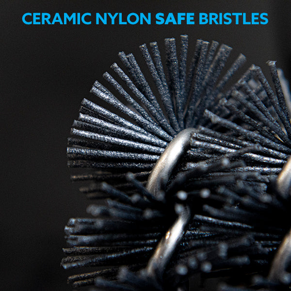 Safe/Clean Ceramic Nylon Grill Brush with Scraper - Metal Bristle Free, 1 -  Ralphs