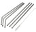 $5 Buck Club - 6 Pack Of Stainless Steel Straws & Cleaner