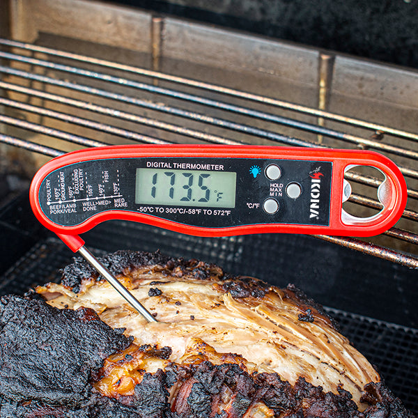 BBQ Fork Thermometer Digital Cooking Fork Instant Read Fork Kitchen Grilling  
